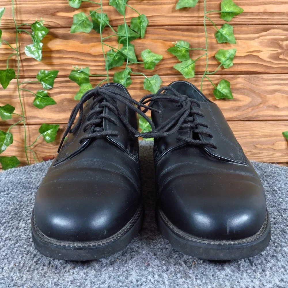 Rockport APM72481 Mens Waterproof Derby Shoes Sz 9.5 M Work Dress Black Leather